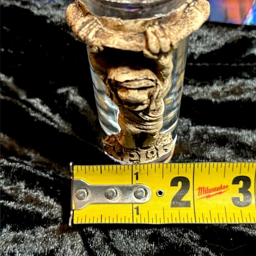 Double Shot Glass Xplor Park Mexico Mayan Ancient Civilization Theme